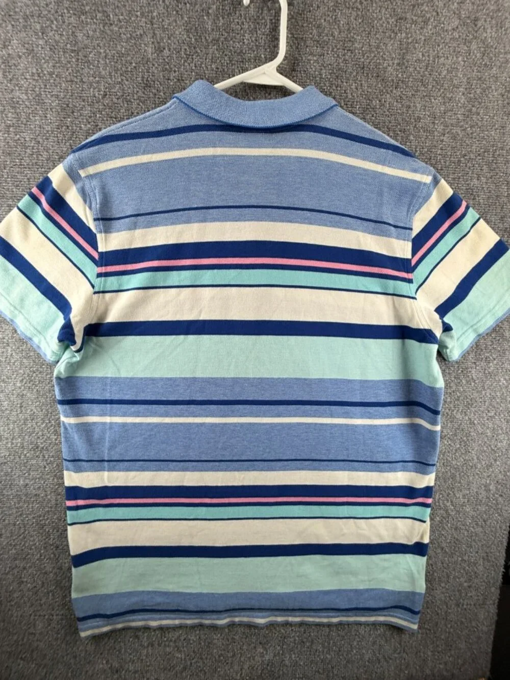 Brooks Brothers Colorful Striped Slim Fit Performance Polo XL Short Sleeve